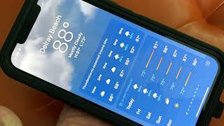 How to use the New Features iOS15 Weather App on iPhone 12 screenshot 5