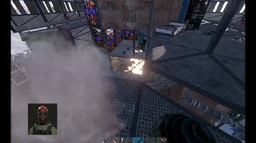 ONLINE RAID DEFENCE! 1v6  #rust #onlineraid #pvp #rustinity