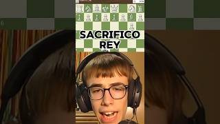 SACRIFICO EL REY!! 😎🔥 #chess #shorts