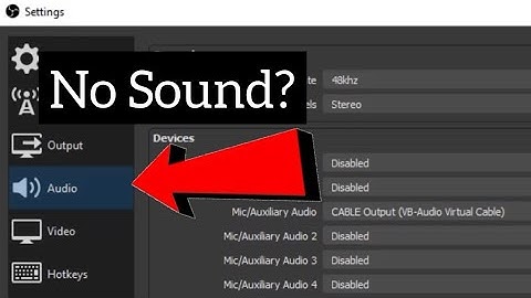 OBS NO Audio No sound Tagalog Tutorial