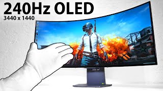 This 2024 wide OLED gaming monitor is Super Fast! (LG UltraGear 39GS95QE)