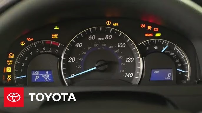 toyota camry dashboard