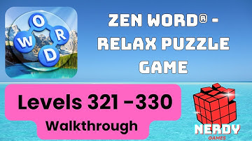 Zen Word Levels 321-330
