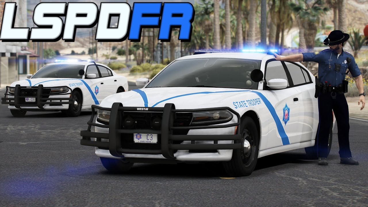 GTA 5 LSPDFR | Arkansas State Police | Best GTA 5 Graphics | #lspdfr ...