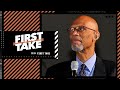 Reacting to Kareem saying the NBA should insist that all players & staff are vaccinated | First Take