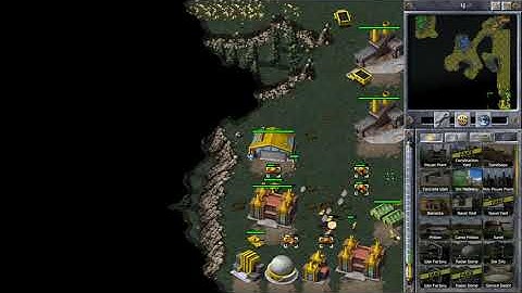 C&C Red Alert Remastered 3v3 MULTIPLAYER Gameplay (No Commentary)