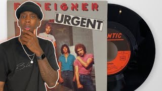 FIRST TIME HEARING Foreigner - Urgent (Official Music Video) REACTION