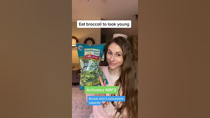Skin benefits of eating broccoli #shorts