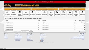 How to add Cloud Domains into Master DNS zone