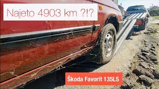 Škoda Favorit 135LS 1991 | .. nájezd 4903 kilometrů?!?