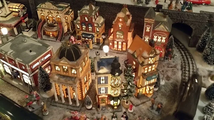 Christmas Train Layout 2018 O GAUGE