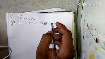 Permutation And combination NCERT Exercise 7.1 ,7.2, 7.3 By Nitish