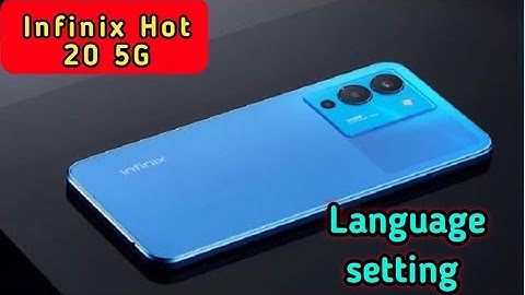How To Change Language In Infinix Hot 20 5G, Infinix Hot 20 5G Mein Language Kaise Change Karen