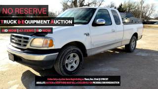 No Reserve Truck & Equipment Timed Auction | KANSAS | PROXIBID.COM by Household Content Adjuster Kings Auction & Certified Appraisal Service 88 views 7 years ago 2 minutes, 39 seconds