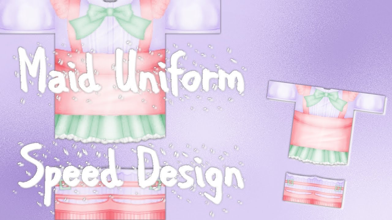 Maid Dress Speed Design Youtube