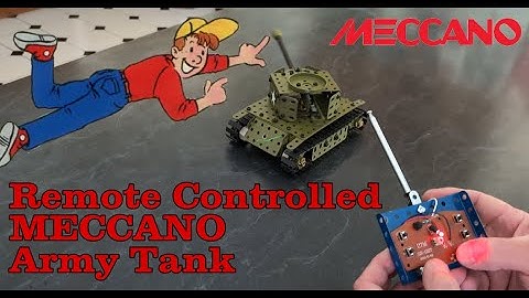 RC tank with turret control