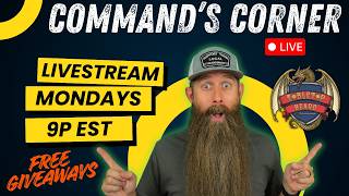Command s Corner LIVE ft Tabletop Beard - 40 Discount New Products GIVEAWAYS