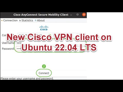 Cisco VPN client on Ubuntu 22 04 LTS - YouTube