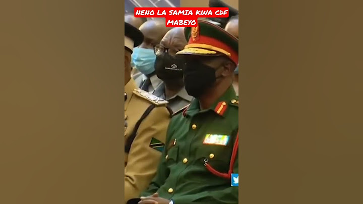 NENO LA RAISI HHS KWA CDF MSTAAFU MABEYO #trending #shorts