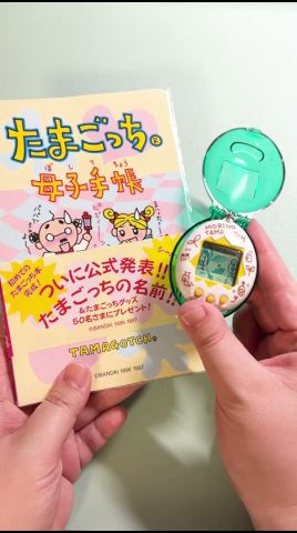 My Tamagotchi record book is just too cute! ♪ #shorts - YouTube