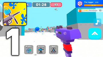 Paintball King - Gameplay Walkthrough Part 1 (Android, IOS)