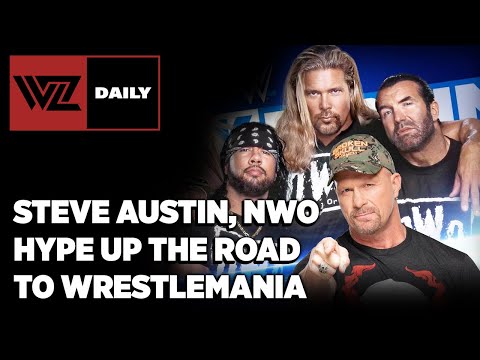 STONE COLD & NWO HYPE UP WRESTLEMANIA ROAD (WZ Daily)