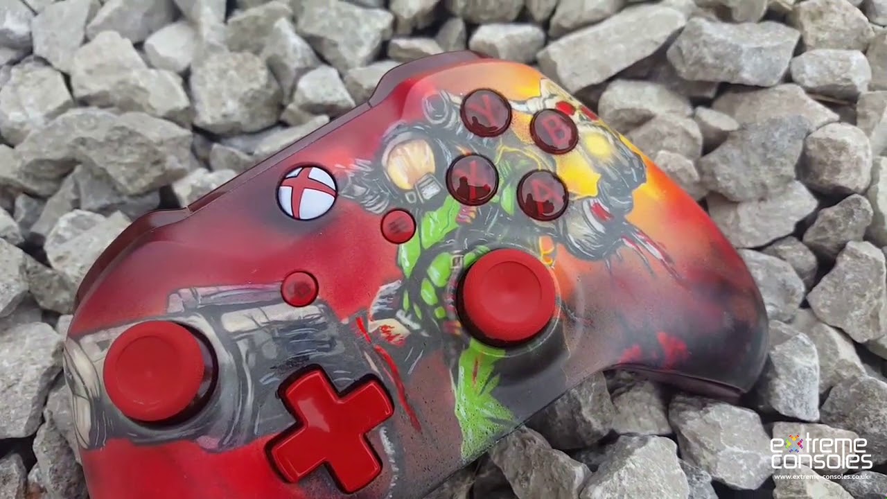 Doom Xbox One Custom Controller By Extreme Consoles Youtube