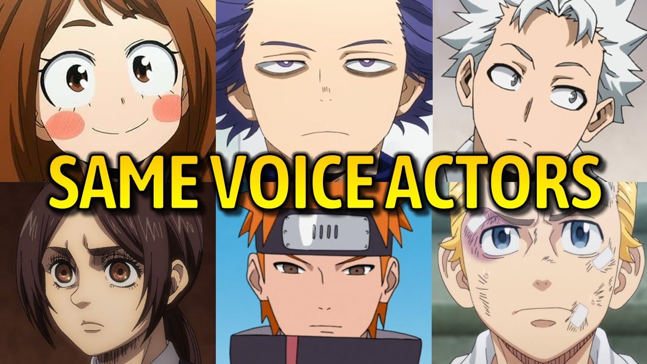 MY HERO ACADEMIA Characters Japanese Dub Voice Actors in other Anime ...