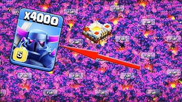 4000 Max PEKKA Unleashed! 😂 Epic Private Server Attack | FUNNIEST Clash of Clans Raid 2025