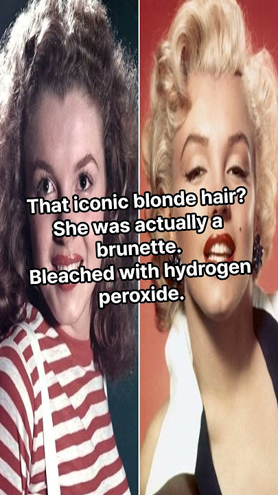 Marilyn Monroe—a plastic beauty?#MarilynMonroe #PlasticSurgery #HollywoodSecrets #BeautyMyth