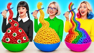 Wednesday vs Grandma Cooking Challenge | Fantastic Food Hacks by Multi DO Joy Wednesday vs Grandma Cooking Challenge | Fantastic Food Hacks by Multi DO Joy