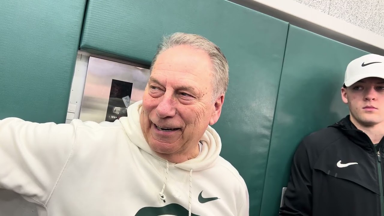Tom Izzo | Pre-Michigan | Post-Practice | Michigan State Basketball 