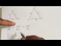 Similar triangle  ratios 1  saamiyada  saddexxagaladda isu dhigma 