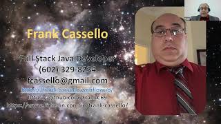 Frank Cassello - The Genesis Project - Claim Academy Full Stack Java Developer