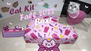 Cat Kit Fall 2022 Box  Vampurr Themed!