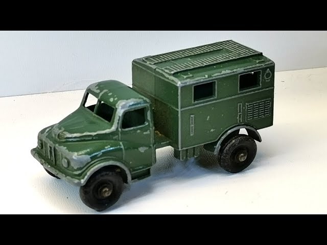 Matchbox restoration Austin Mk 2 Radio Truck nr 68-A diecast Matchbox restoration Austin Mk 2 Radio Truck nr 68-A diecast