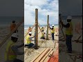 Empty Beach → Cozy Coastal Hut 😳 Timelapse Build #beachhuts #coastalbuild #timelapsebuild