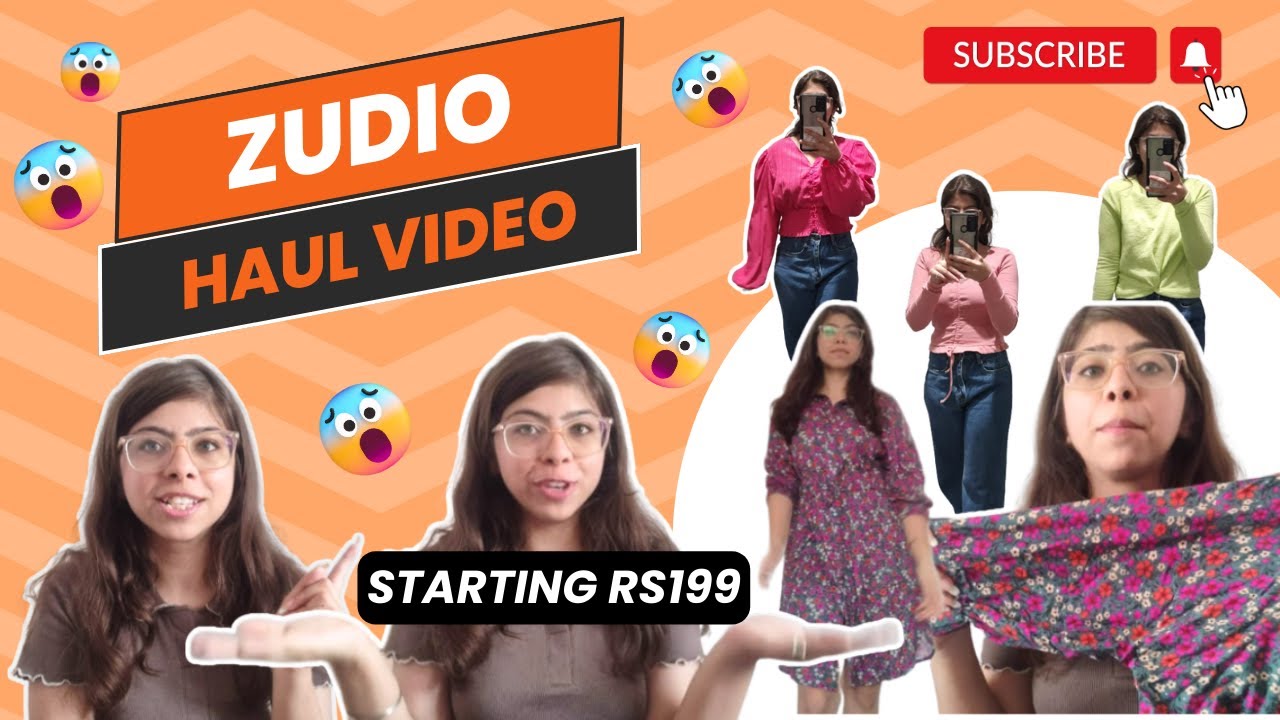 Zudio Most Affordable Haul😱| Try on Haul Under 299/- | Zudio Haul 😍 #haulvideo #haul #zudioshopping