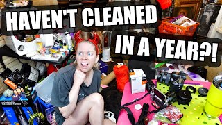 I Haven't Cleaned My Room In A Year?!  Extreme Room Cleanup/Declutter (Timelapse)