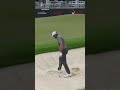 Scottie was NOT HAPPY after this bunker shot #shorts #golf #pgatour