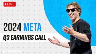 🔴WATCH LIVE: Meta Platforms Q3 2024 Earnings Call | $META