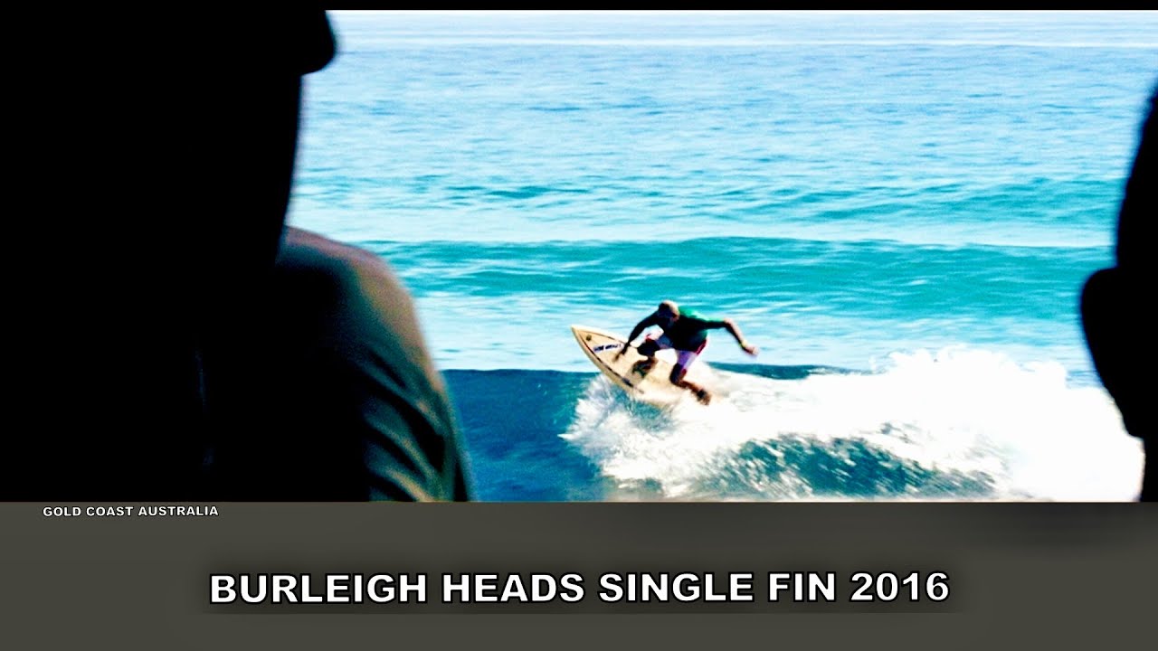 Surfing The 2016 Burleigh Single Fin Festival (original pre 1985 single fins only)