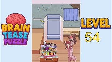 Brain tease puzzle level 54 Walkthrough Solution