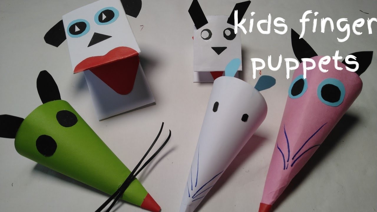 Finger puppets for kids' YouTube