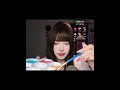 【ASMR】カラフルなヨーグルトアート、一口食べてみる？🎨 #ヨーグルトアート #スプーン音 #音フェチ#shorts