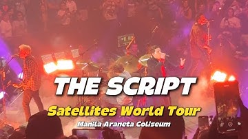 The Script - Satellites World Tour 2025 - Manila Day 1 - Araneta Coliseum - Philippines