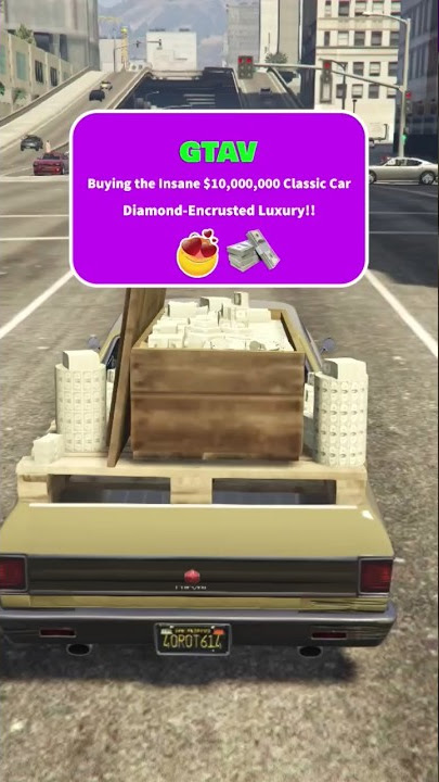 GTA V : Buying the Insane $10,000,000 Classic Car - Diamond-Encrusted Luxury!😎😇 #gta #gta5 #gtav