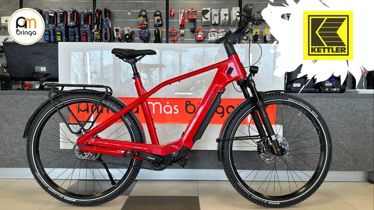 KETTLER Pinniato HT Sport elektromos kerékpár (960Wh, classic red shiny) -  Ambringa pedelec webshop