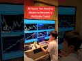 10 Topics to Master To Become a Profitable Trader