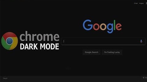 Dark mode for chrome browser Windows 7,8.1,10.
